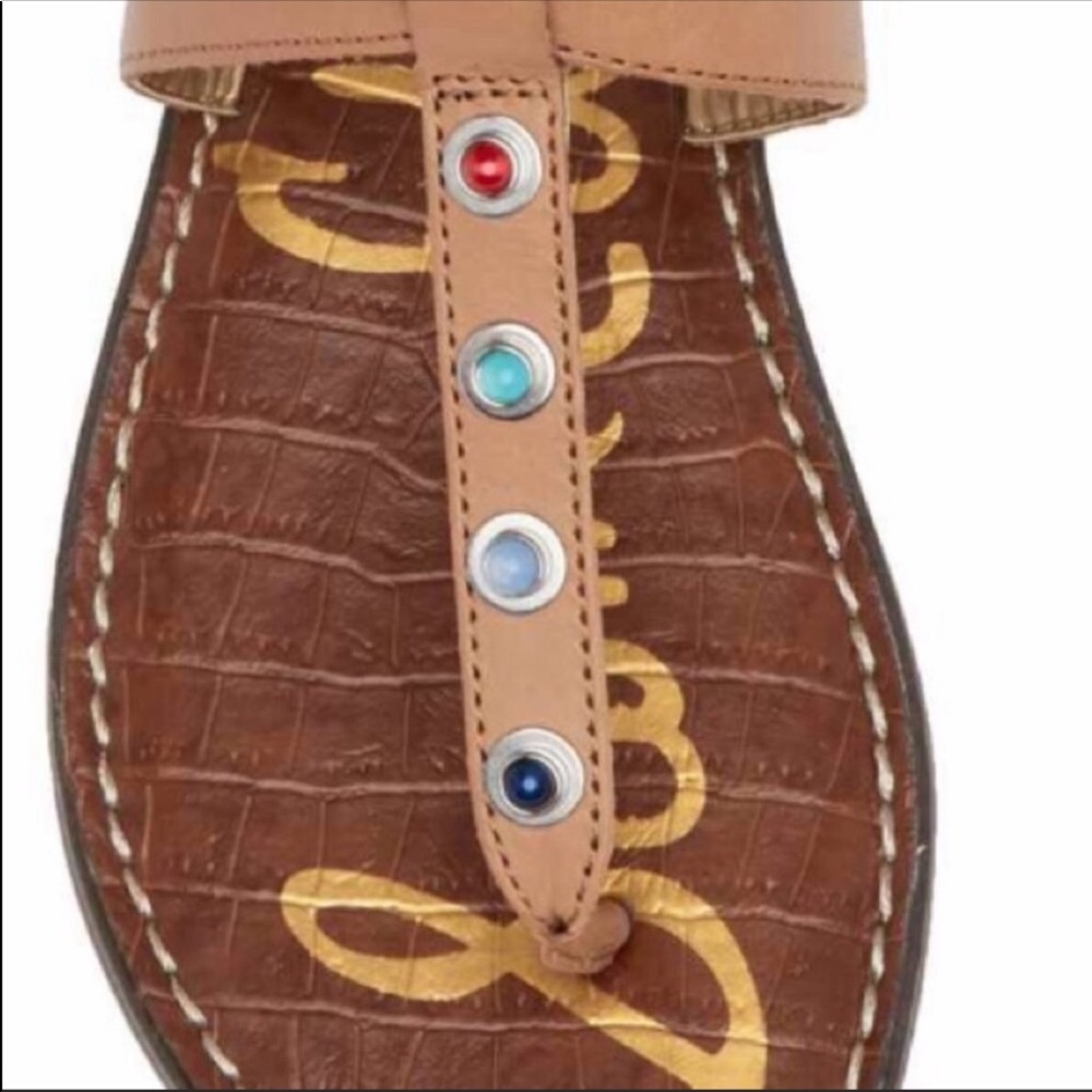 ANTHROPOLOGIE-SAM EDELMAN NWT Sandals 7.5 ONLY - Picture 3 of 5